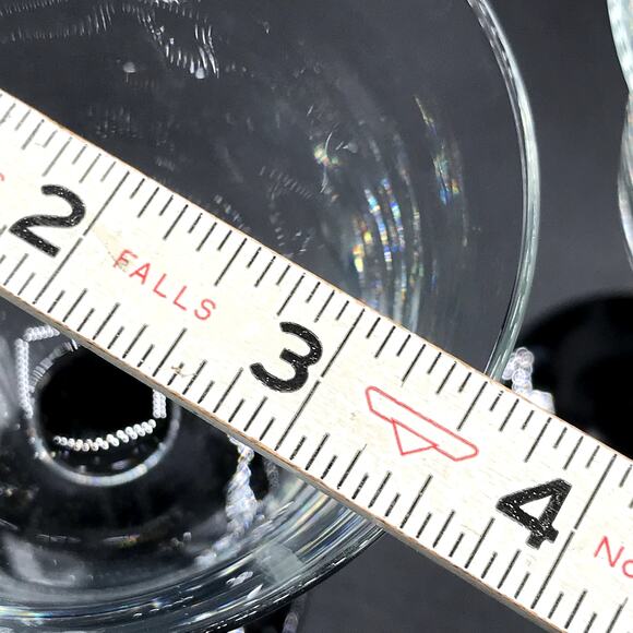 Americana Black by Cristal D'Arques - Durand Wine Glasses Set of 2 - Picture 4 of 5